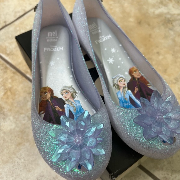 Mel ultra girl clear glitter sandals - Picture 3 of 4